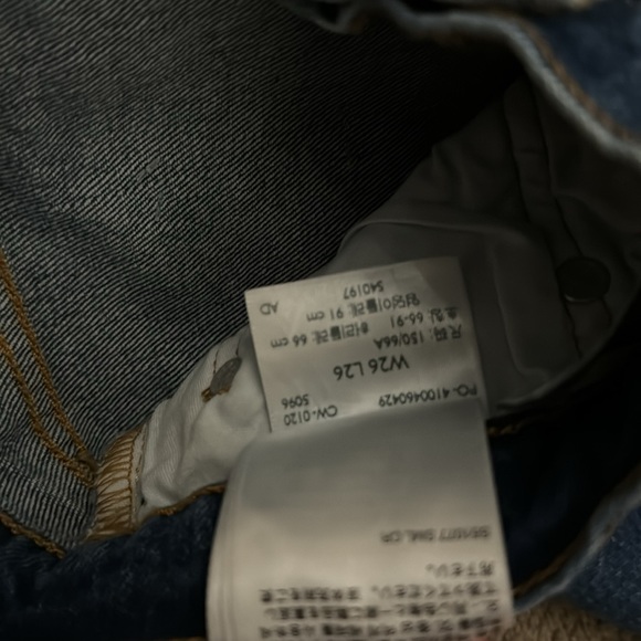 Levi's Premium Denim 501 Crop Jeans 36200-0127 (W26 L26) - Picture 14 of 14